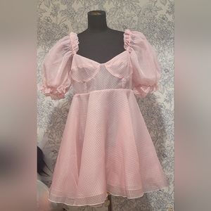 NWT Ice Cream Gingham Parliament Dress